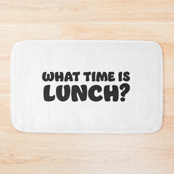 Item preview, What time is lunch? designed and sold by RoguePixel.