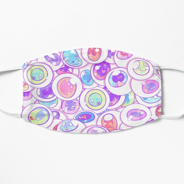 Kawaii Balls Flat Mask