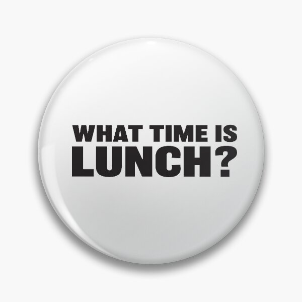 Item preview, What time is lunch? designed and sold by RoguePixel.
