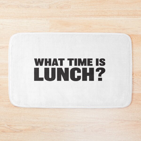 Item preview, What time is lunch? designed and sold by RoguePixel.