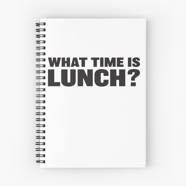 Item preview, What time is lunch? designed and sold by RoguePixel.