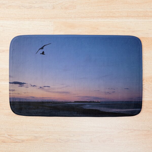 Item preview, Birds Flying Over Ryde At Sunset designed and sold by PowderLanePress.