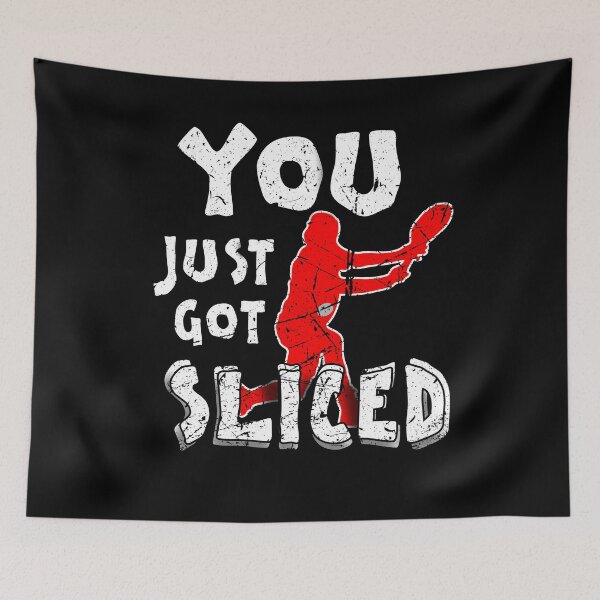 Item preview, You Got Sliced | Funny Tennis Trainer Design designed and sold by surfingfun.