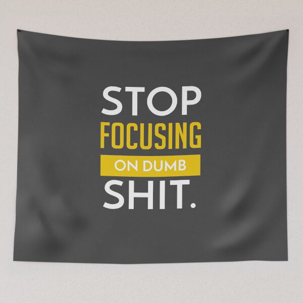 Item preview, Stop Focusing on Dumb Shit | Garyvee T-Shirt designed and sold by Swapnil ..