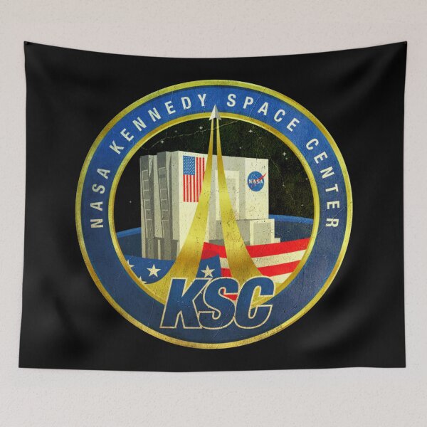 Item preview, vintage Kennedy Space Center Logo designed and sold by trendistudio.