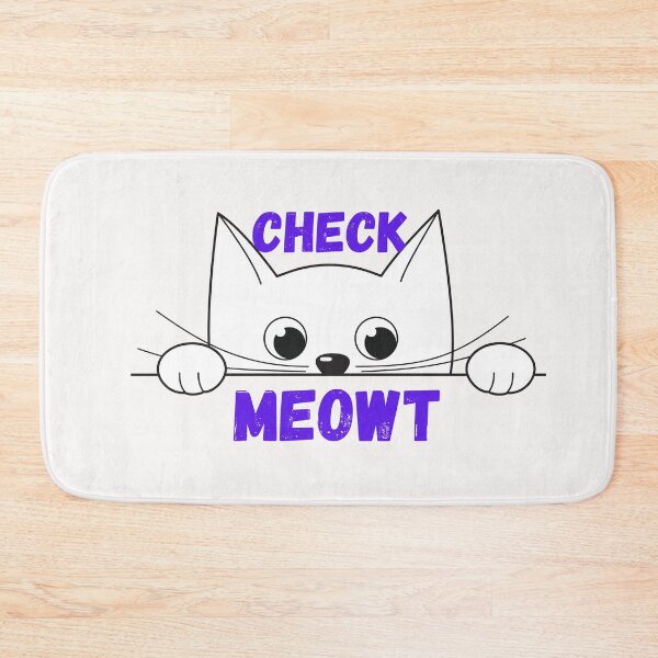 Item preview, Check Meowt designed and sold by BitsndPieces.