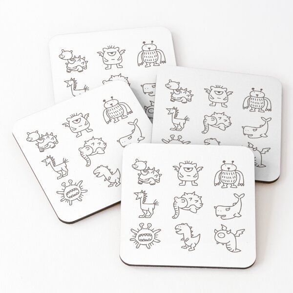 Item preview, Monster doodle  designed and sold by ESDT.