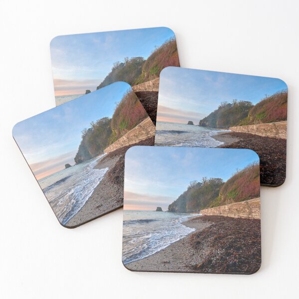 Item preview, Winter Sunrise over Charlestown Bay Cornwall designed and sold by VnGphoto.