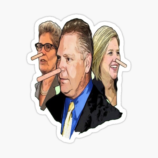 Sticker Definition Of Doug Ford Sticker By Harrywhyles Redbubble