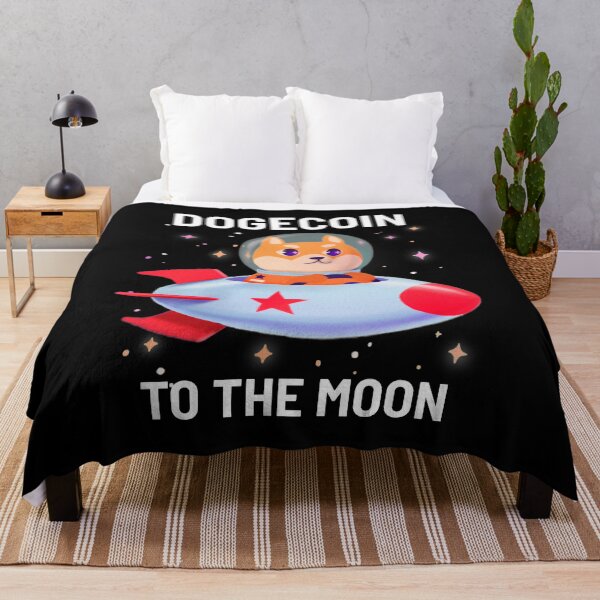 Item preview, Dogecoin To The Moon, Funny Dogecoin Crypto Meme Cute Dogecoin designed and sold by jacks-tees.