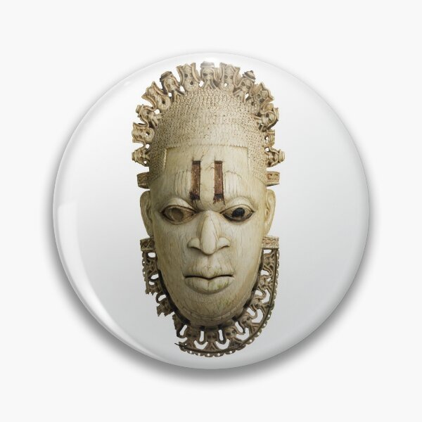 Item preview, Ancient African Mask Digital Clipping Art designed and sold by Elena Ray.