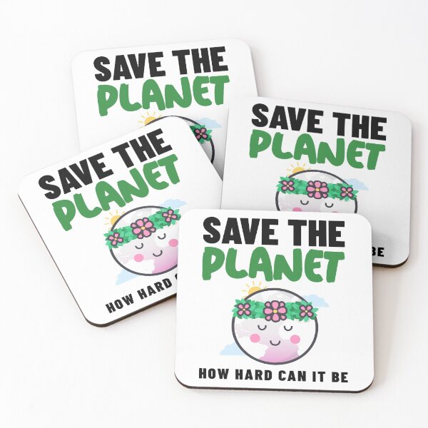Item preview, How Hard Can It Be - Save The Planet designed and sold by Clothing-Guru.