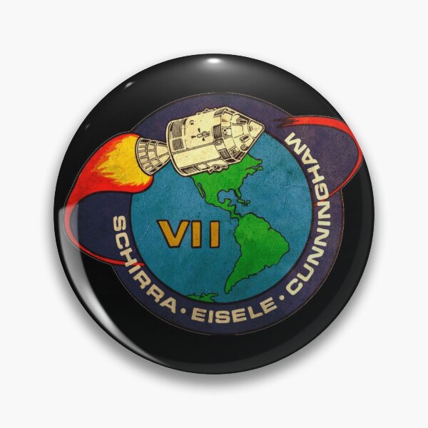 Item preview, vintage Apollo 7 logo designed and sold by trendistudio.