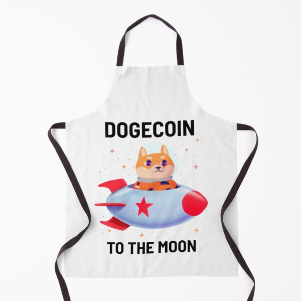 Aperçu de l'œuvre Dogecoin To The Moon, Funny Dogecoin Crypto Meme Dogecoin mignon créée et vendue par jacks-tees.