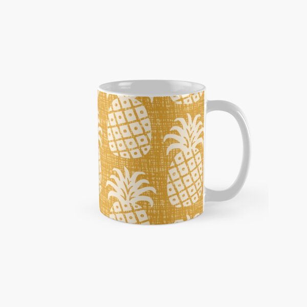 Aperçu de l'œuvre Retro Mid Century Modern Pineapple Pattern 226 créée et vendue par tonymagnerart.