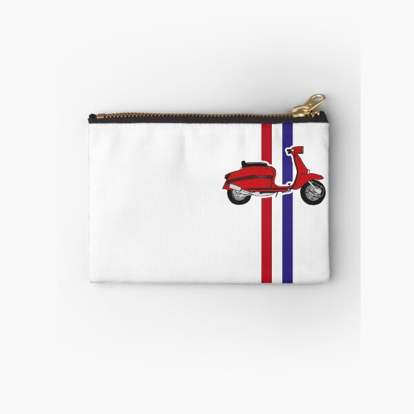 Item preview, Lambretta Scooter with classic retro mod 60s stripes for scooterists designed and sold by peterpaz.