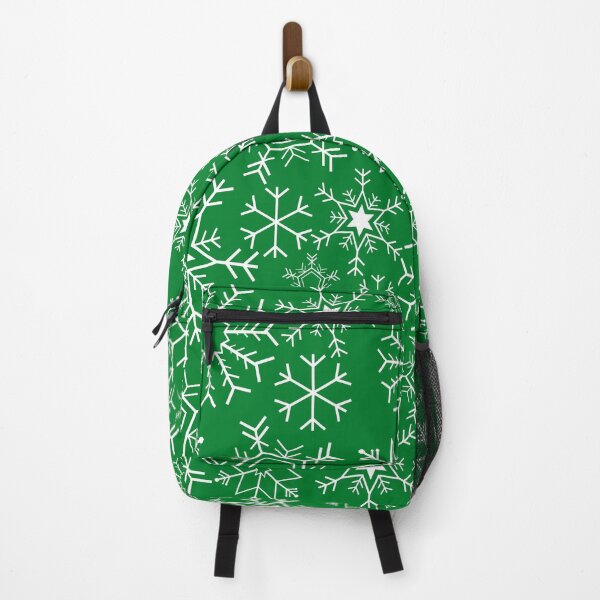 Item preview, Snowflakes on green designed and sold by adiosmillet.