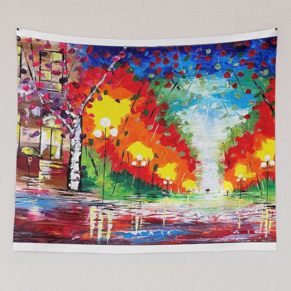Item preview, A Rainy Fall Evening designed and sold by Sami Art Studio.