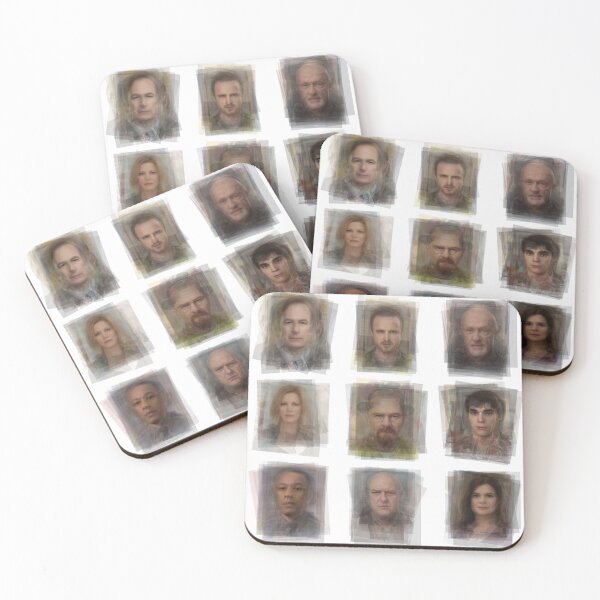 Item preview, Breaking Bad Characters Portraits  designed and sold by Steven Socha.