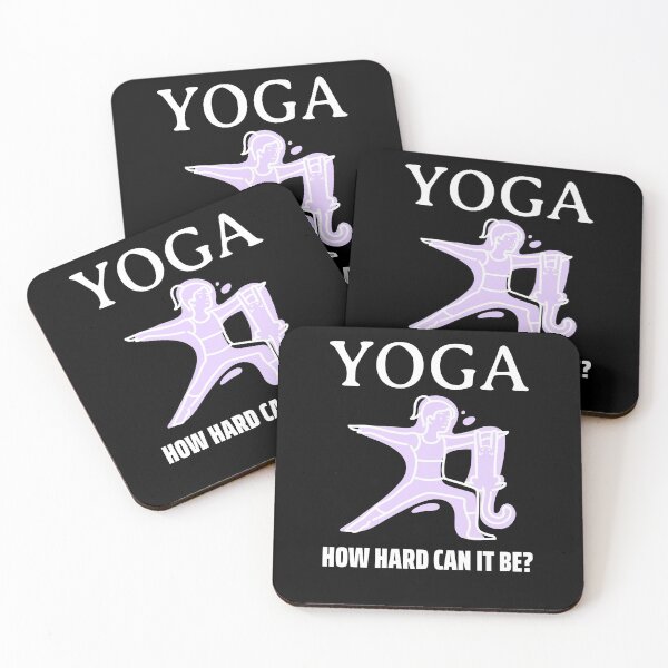 Item preview, How Hard Can It Be - Yoga Cat designed and sold by Clothing-Guru.