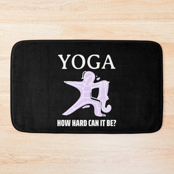 Item preview, How Hard Can It Be - Yoga Cat designed and sold by Clothing-Guru.