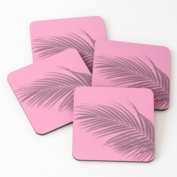 Item preview, Palm shadows on pink designed and sold by Ninaeva.