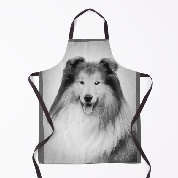 Item preview, Rough Collie dog - BW Vintage - D58 designed and sold by DecoVintage.