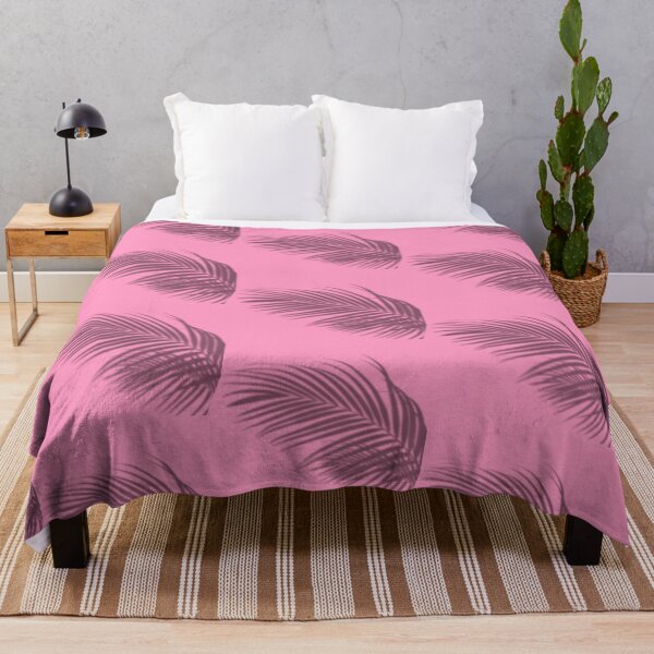 Item preview, Palm shadows on pink designed and sold by Ninaeva.