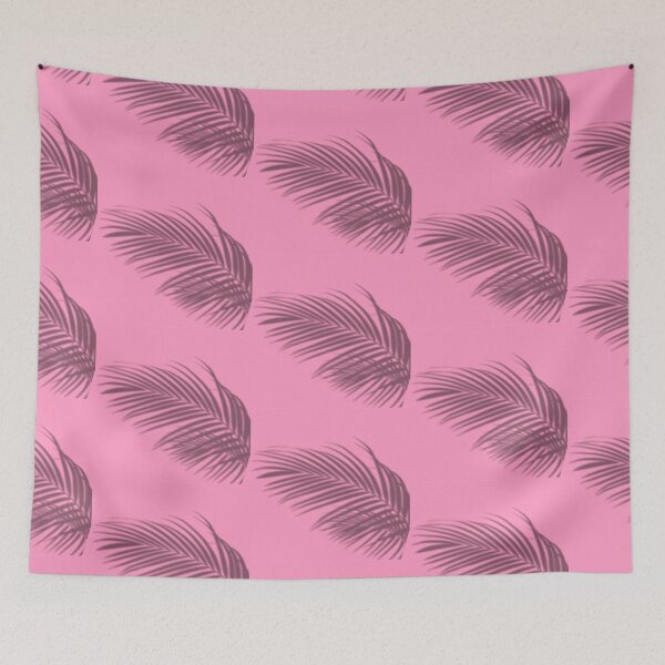 Item preview, Palm shadows on pink designed and sold by Ninaeva.