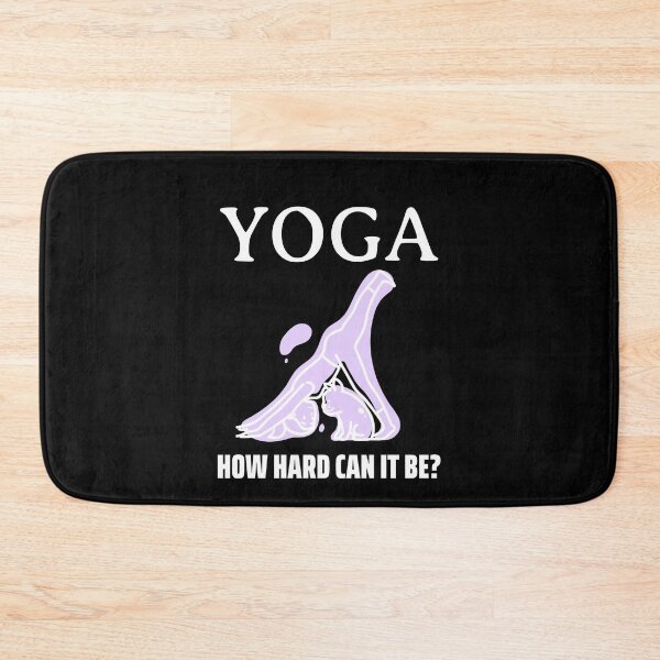Item preview, How Hard Can It Be - Yoga Dog designed and sold by Clothing-Guru.
