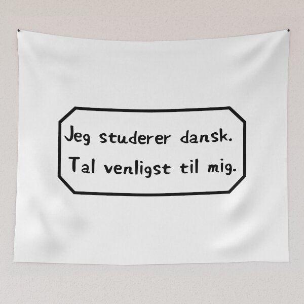 Item preview, I am learning Danish, please speak to me. designed and sold by Aooms123.
