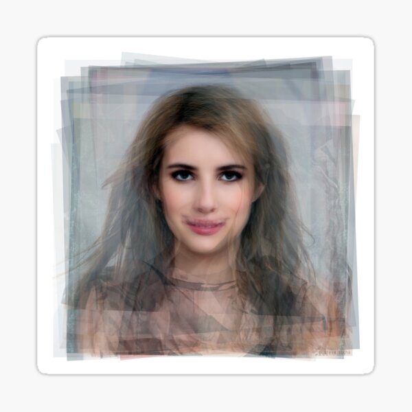 Sticker Emma Roberts Redbubble