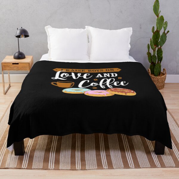 Item preview, I Raise Boys On Love and Coffee designed and sold by Rockopolys.