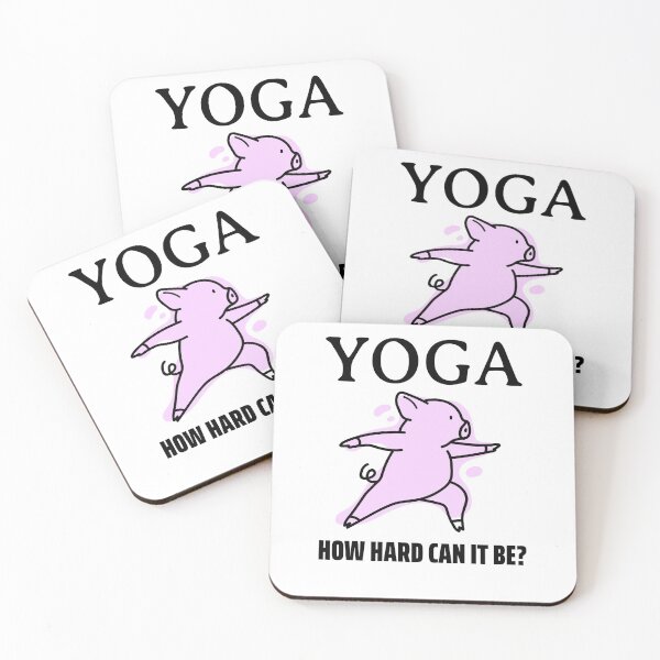 Item preview, How Hard Can It Be - Yoga Pig designed and sold by Clothing-Guru.
