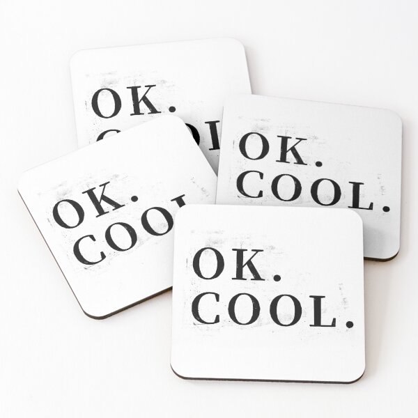 Item preview, "Ok. Cool." Lettering hand lettering designed and sold by gamboling.