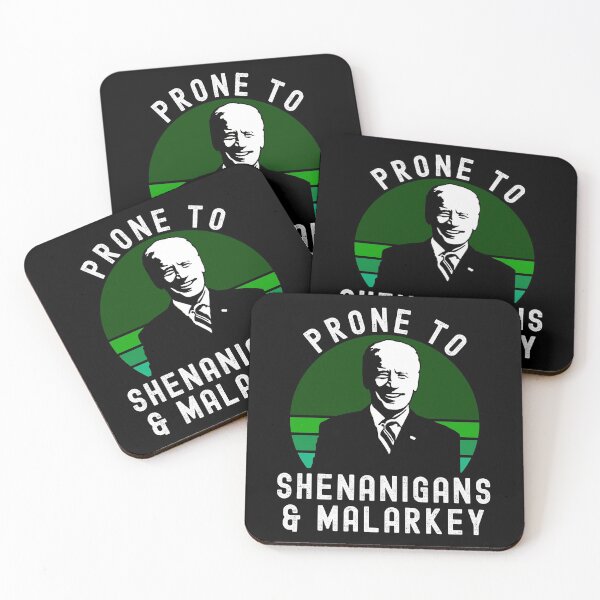 Aperçu de l'œuvre Biden St Patricks Day Shenanigans et Malarkey St Pattys créée et vendue par RandomStuffShop.