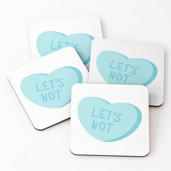 Item preview, Let’s Not Candy Heart designed and sold by arielmacon.