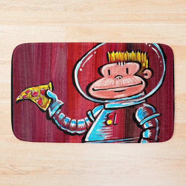 Item preview, Space Ape with Pizza designed and sold by Walter Moore.