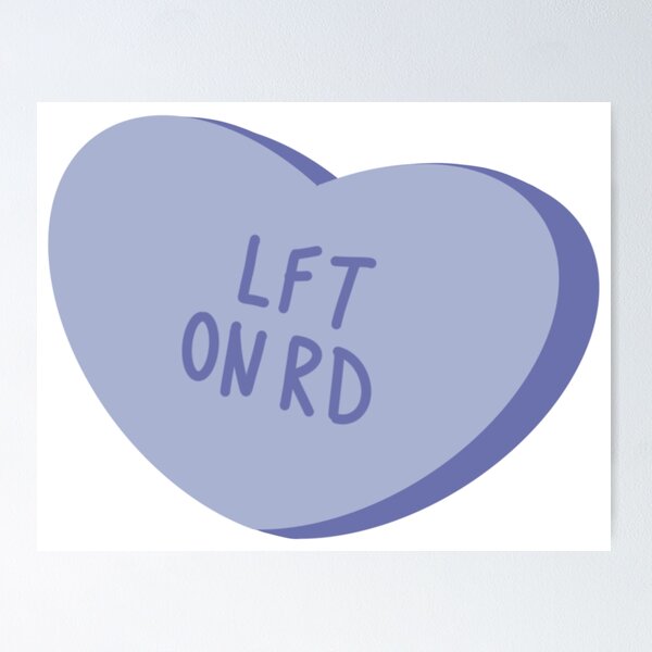 Item preview, Left On Read Candy Heart designed and sold by arielmacon.