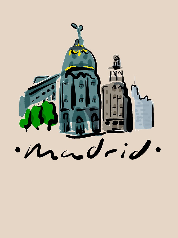 Diseño de logo de Madrid | Gran Vía | España de CovoStudio
