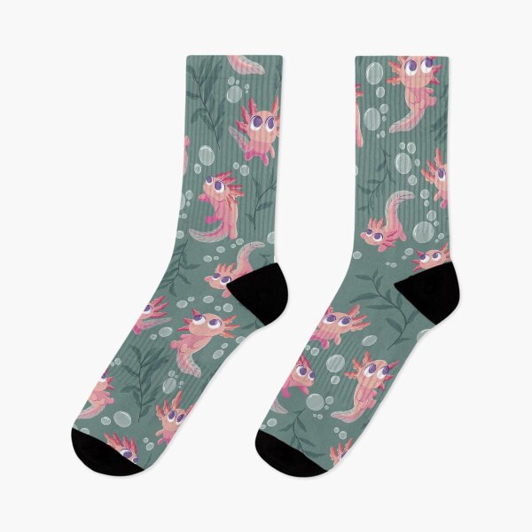 Item preview, Axolotls Pattern designed and sold by Flynnsdrawings.