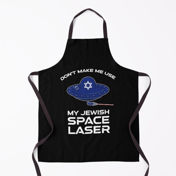 Item preview, Don't Make Me Use My Jewish Space Laser designed and sold by Cat Lady Designs.