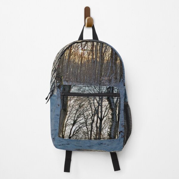 Item preview, Sunset in the winter forest III designed and sold by frankuffmann.