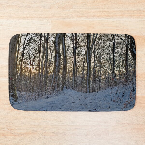 Item preview, Sunset in the winter forest III designed and sold by frankuffmann.