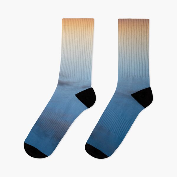 Item preview, Gradient colorful sunset with clouds designed and sold by moonaliara.