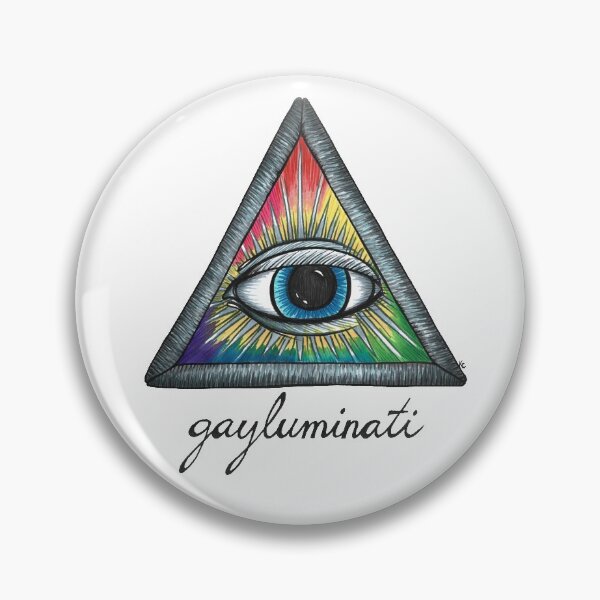 Item preview, Gayluminati - All Seeing Eye designed and sold by The White Bat.