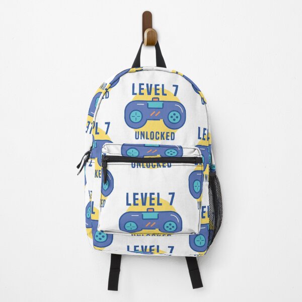 Item preview, Kids Level 7 Unlocked Shirt Funny Video Gamer 7th Birthday Gift T-Shirt designed and sold by TheFlipRepublic.