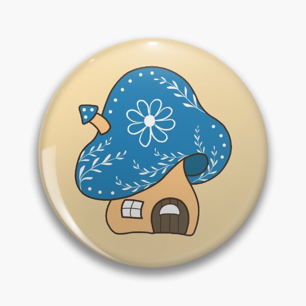 Item preview, Mushroom House  designed and sold by ilustraliza.