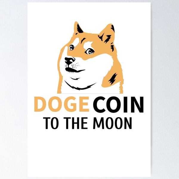 Artikel-Vorschau von Dogecoin zum Mond, lustiges Dogecoin Crypto Meme Nettes Dogecoin, designt und verkauft von jacks-tees.