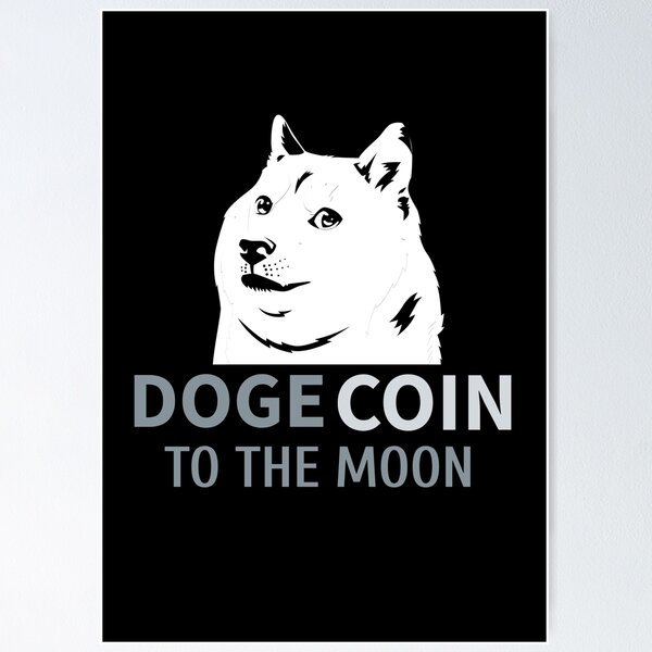 Artikel-Vorschau von Dogecoin zum Mond, lustiges Dogecoin Crypto Meme Nettes Dogecoin, designt und verkauft von jacks-tees.